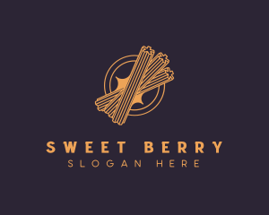 Sweet Churros Bakery logo design