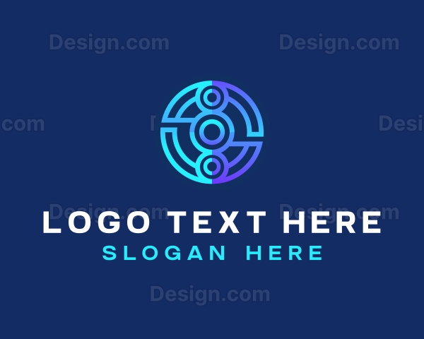 Professional Geometric Letter S Logo