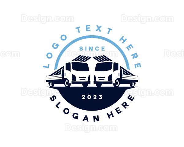 Cargo Delivery Truck Logo