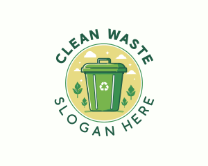 Waste Disposal Sanitation logo design