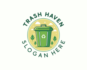 Waste Disposal Sanitation logo design