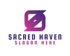 Generic Purple Gradient logo design