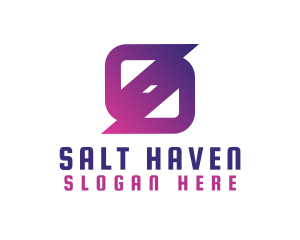 Generic Purple Gradient logo design