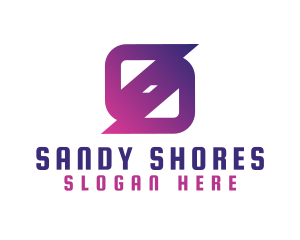 Generic Purple Gradient logo design