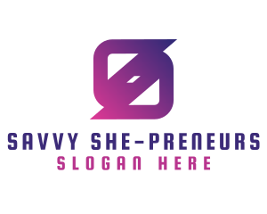 Generic Purple Gradient logo design