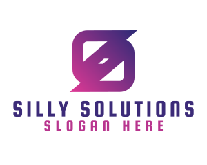 Generic Purple Gradient logo design