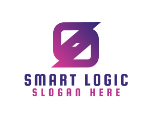 Generic Purple Gradient logo design