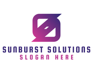 Generic Purple Gradient logo design