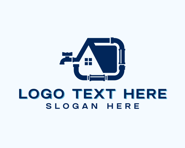 Plumbing logo example 3