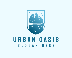 Urban City Pressure Wash logo design