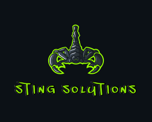 Scorpion Sting Gaming logo design