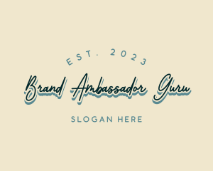 Cursive Brand Business logo design