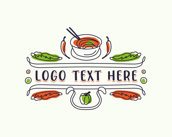 Gourmet logo example 4