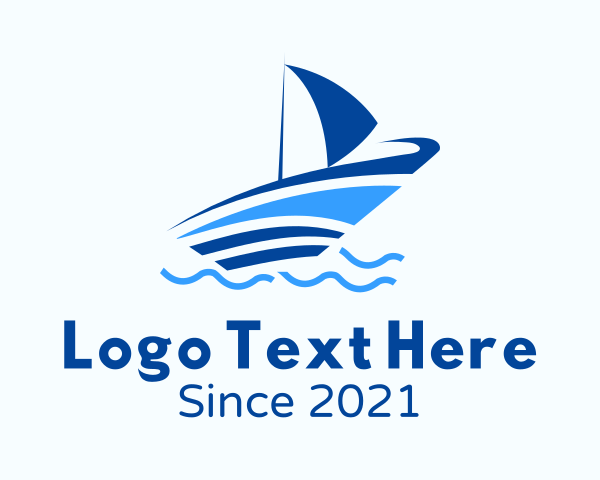 Speedboat logo example 3