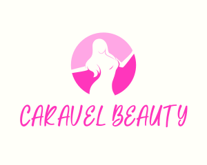 Woman Beauty Body logo design