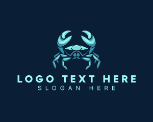 Sea Shellfish Crab logo