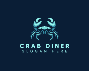 Sea Shellfish Crab logo