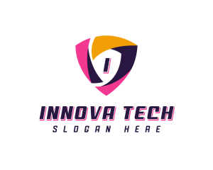 Tech Security App logo design