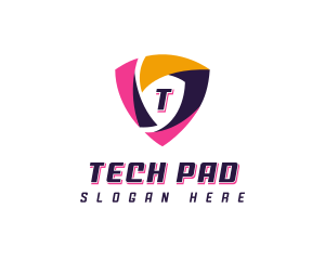 Tech Security App logo design