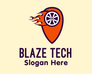 Blazing Wheel Locator logo