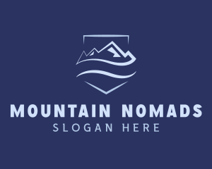 Mountain Outdoor Adventure logo design