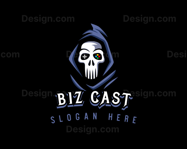 Skull Gaming Console Logo