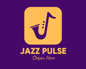 Golden Saxophone Mobile Application logo