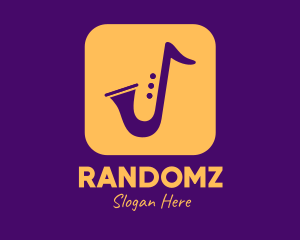 Golden Saxophone Mobile Application logo