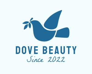 Peace Dove Bird logo