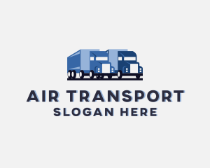 Cargo Shipping Vehicle logo design