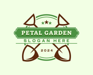 Shovel Landscaping Tool logo design