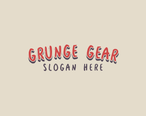 Handwritten Grunge Business logo