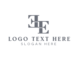 Mirror - Professional Mirror Letter E logo design