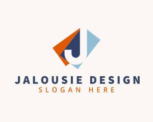 Tile Flooring Interior Design logo design