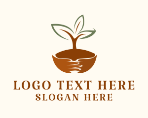 Soil Gardening Plant  logo