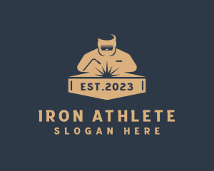 Iron Work Welder logo design