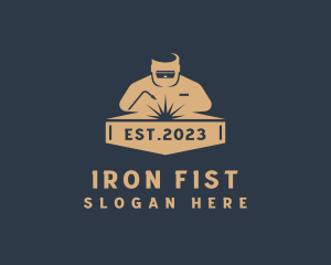 Iron Work Welder logo design