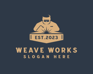 Iron Work Welder logo design