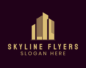 Condominium Skyscraper Residence logo design