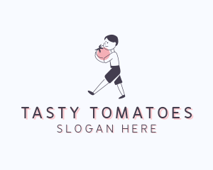 Tomato Restaurant Diner logo design
