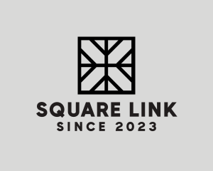 Square Frame Letter X logo