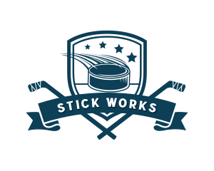 Sports Hockey League logo design