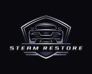 Auto Detailing Restoration logo design