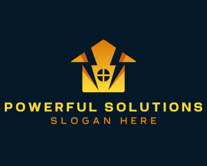 House Electric Power logo design