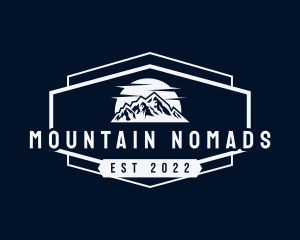 Classic Mountain Peak logo design