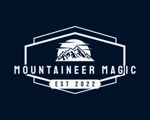 Classic Mountain Peak logo design