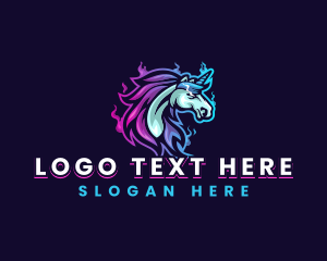 Unicorn Stallion Streamer logo