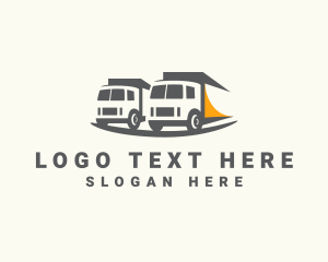 Loigistic Delivery Truck Transport logo