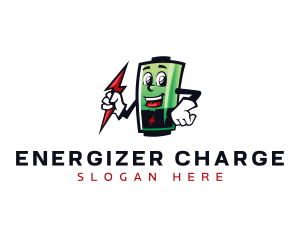 Energy Battery Charge logo design