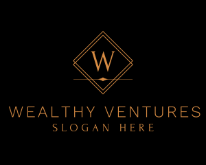 Luxury Diamond Jewelry logo design